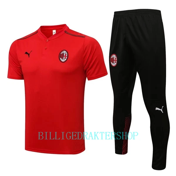 AC Milan Trenings Polo 2022-23 Rød