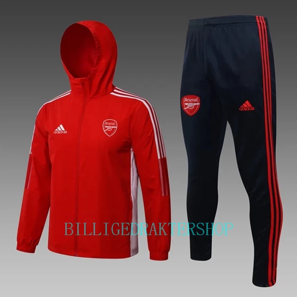 Arsenal Trenings Windrunner Set 2022-23 Rød