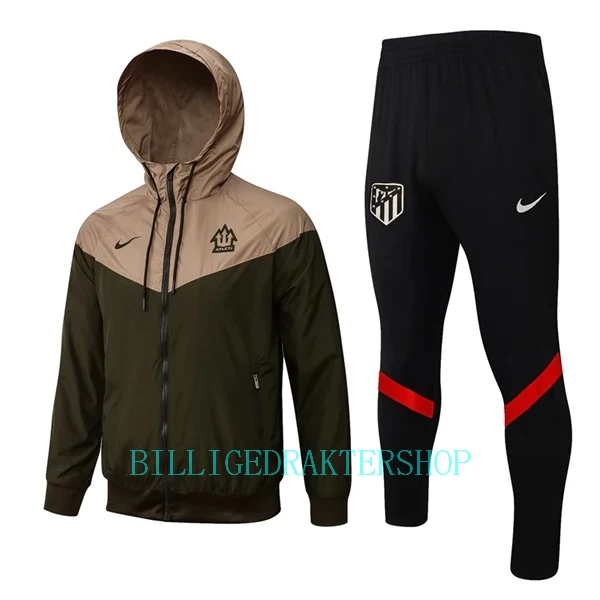 Atlético Madrid Trenings Windrunner Set 2022-23 Grønn