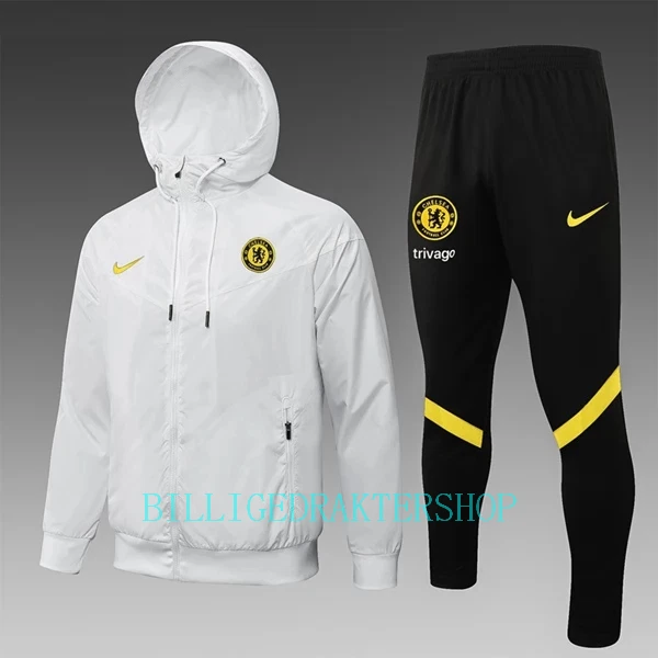 Chelsea Trenings Windrunner Set 2022-23 Hvit