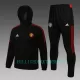 Manchester United Trenings Windrunner Set 2022-23 Svart