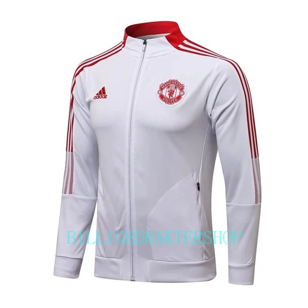 Manchester United Treningsjakkedresser 2022-23 Hvit