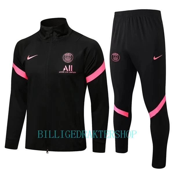 Paris Saint-Germain Treningsjakkedresser 2022-23 Svart-Rosa