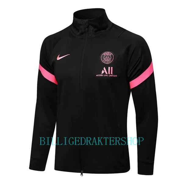 Paris Saint-Germain Treningsjakkedresser 2022-23 Svart-Rosa