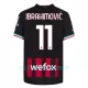 AC Milan Zlatan Ibrahimović 11 Hjemmetrøye 2022-23