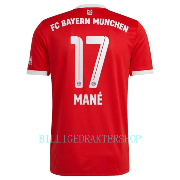 FC Bayern München Sadio Mané 17 Hjemmetrøye 2022-23