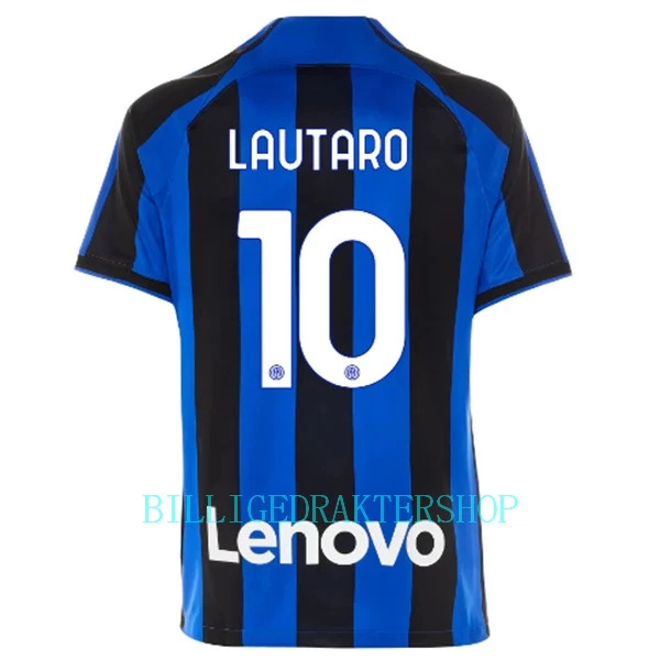 Inter Milan Lautaro Martínez 10 Hjemmetrøye 2022-23