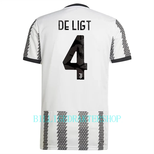 Juventus De Ligt 4 Hjemmetrøye 2022-23