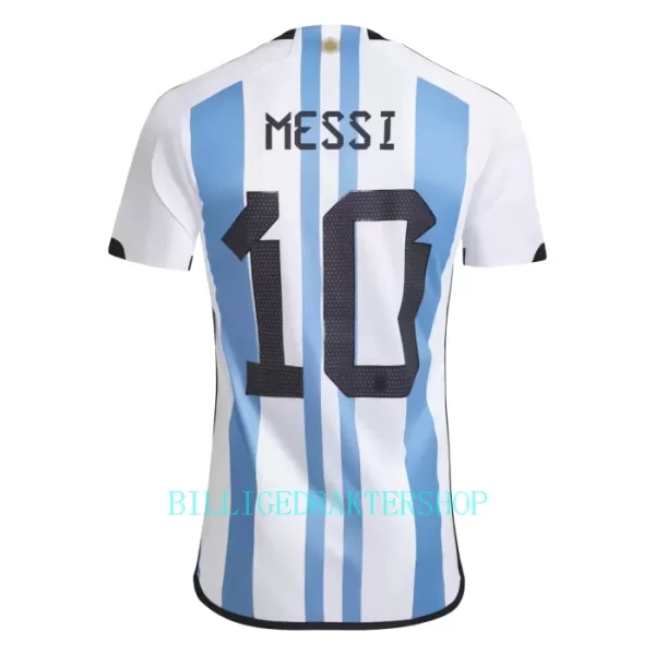 Argentina Lionel Messi 10 Hjemmetrøye VM 2022