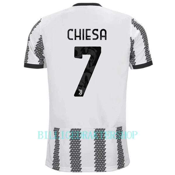 Juventus Federico Chiesa 7 Hjemmetrøye 2022-23