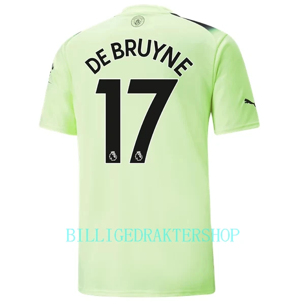 Manchester City Kevin De Bruyne 17 Tredjetrøye 2022-23