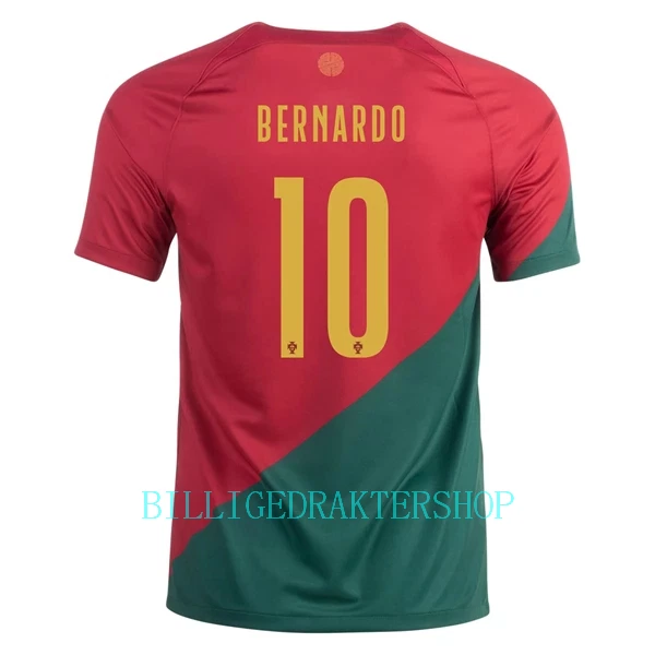 Portugal Bernardo Silva 10 Hjemmetrøye VM 2022