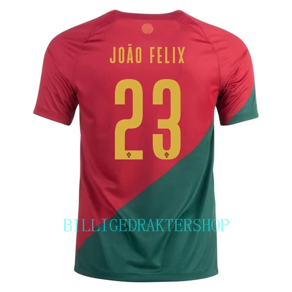 Portugal João Félix 23 Hjemmetrøye VM 2022