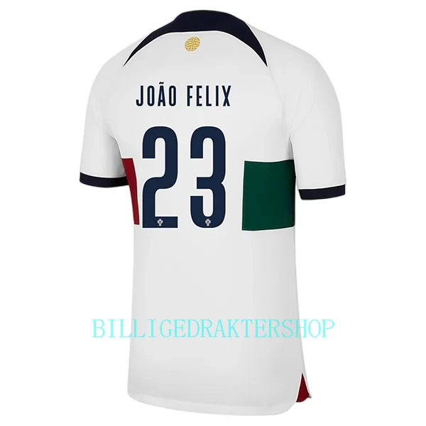 Portugal João Félix 23 Bortetrøye VM 2022