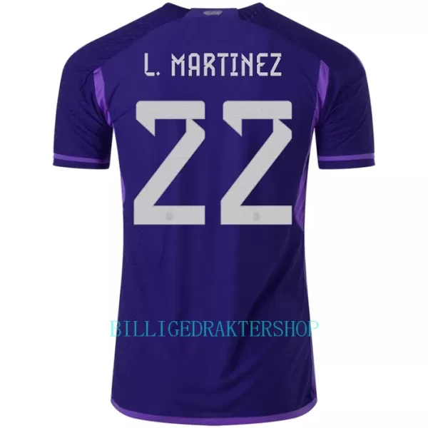 Argentina L. MARTINEZ 22 Bortetrøye VM 2022