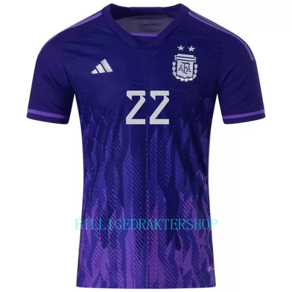 Argentina L. MARTINEZ 22 Bortetrøye VM 2022