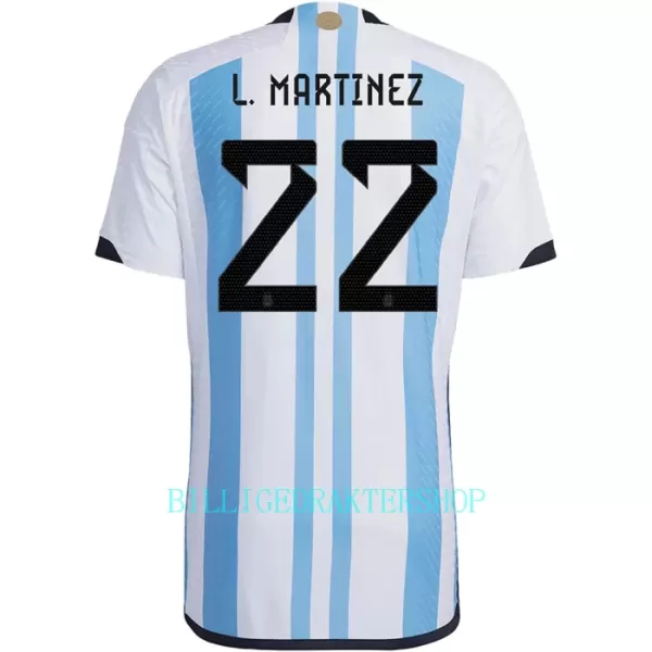 Argentina L. MARTINEZ 22 Hjemmetrøye VM 2022