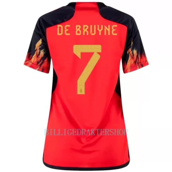 Belgia Kevin De Bruyne 7 Hjemmetrøye Dame VM 2022