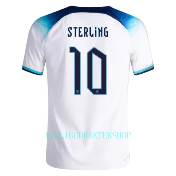 England Raheem Sterling 10 Hjemmetrøye VM 2022