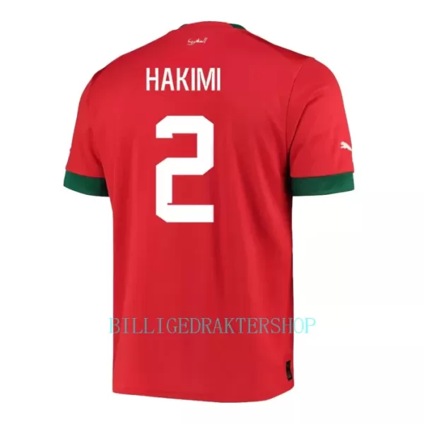 Marokko Achraf Hakimi 2 Hjemmetrøye VM 2022