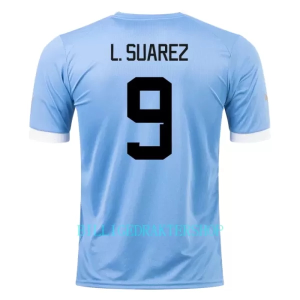 Uruguay Luis Suárez 9 Hjemmetrøye VM 2022