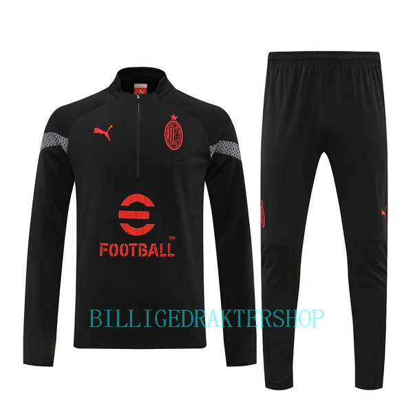 AC Milan Trenings Collegegenser 2022-23 Svart