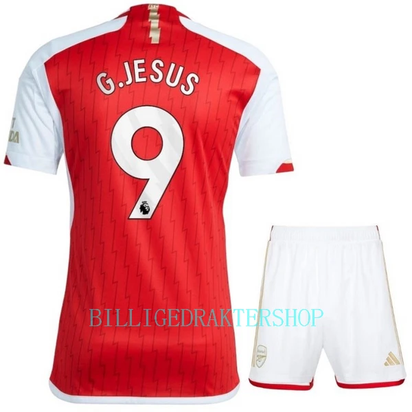 Arsenal G. Jesus 9 Hjemmetrøye Barn 2023/2024