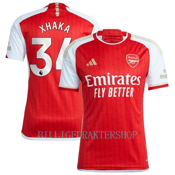 Arsenal Xhaka 34 Hjemmetrøye 2023/2024