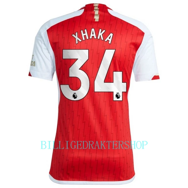 Arsenal Xhaka 34 Hjemmetrøye 2023/2024