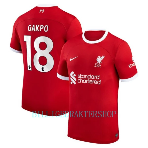 Liverpool Cody Gakpo 18 Hjemmetrøye 2023/2024