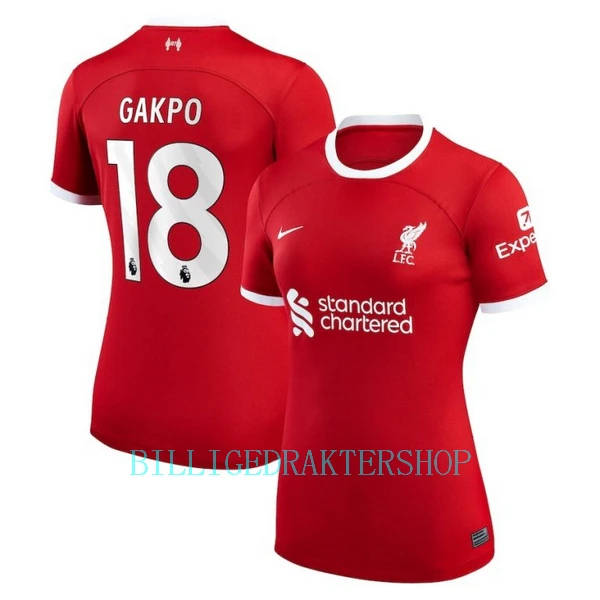 Liverpool Cody Gakpo 18 Hjemmetrøye Dame 2023/2024