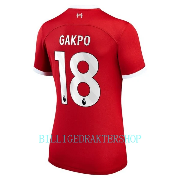 Liverpool Cody Gakpo 18 Hjemmetrøye Dame 2023/2024