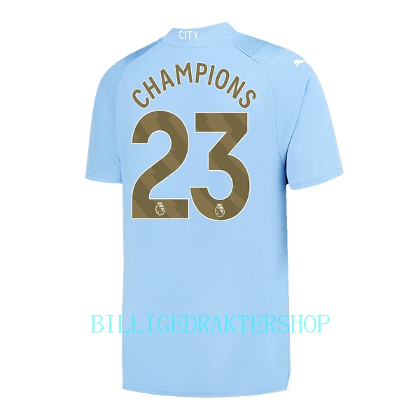 Manchester City Champions 23 Hjemmetrøye 2023/2024