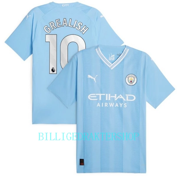 Manchester City Jack Grealish 10 Hjemmetrøye 2023/2024