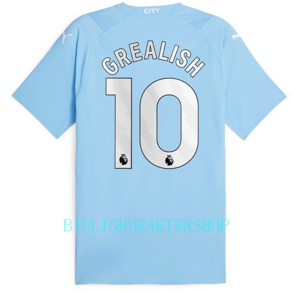 Manchester City Jack Grealish 10 Hjemmetrøye 2023/2024