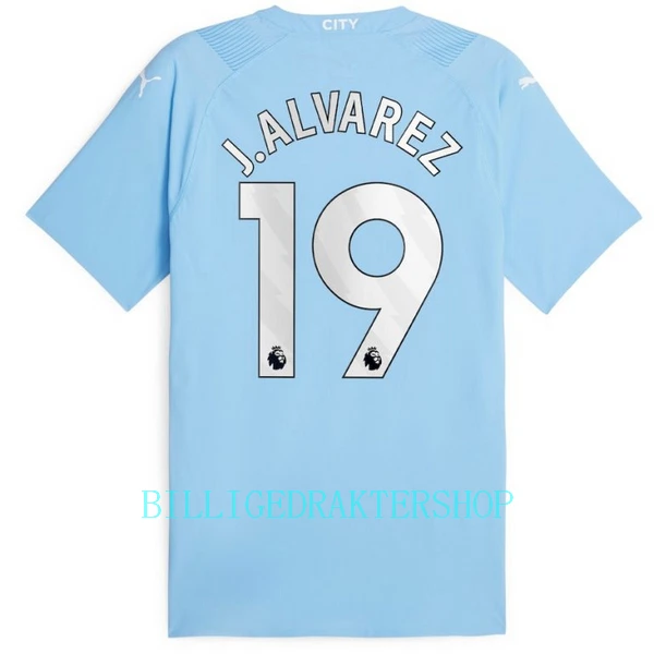 Manchester City Julián Álvarez 19 Hjemmetrøye 2023/2024