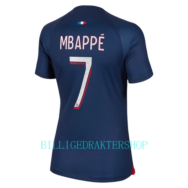 Paris Saint-Germain Kylian Mbappé 7 Hjemmetrøye Dame 2023/2024