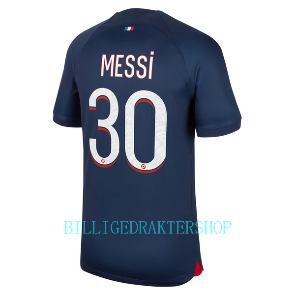 Paris Saint-Germain Lionel Messi 30 Hjemmetrøye 2023/2024