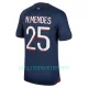 Paris Saint-Germain N.Mendes 25 Hjemmetrøye 2023/2024