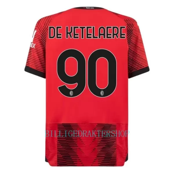 AC Milan De Ketelaere 90 Hjemmetrøye 2023/2024