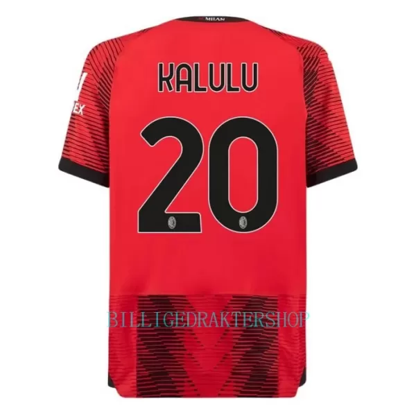 AC Milan Kalulu 20 Hjemmetrøye 2023/2024