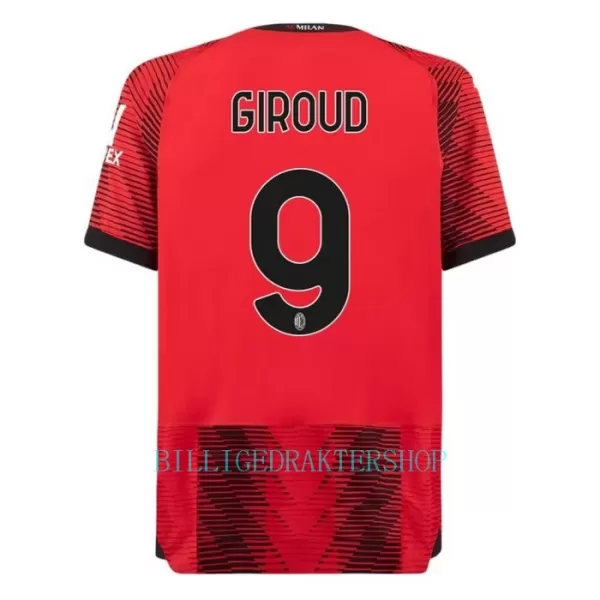 AC Milan Olivier Giroud 9 Hjemmetrøye 2023/2024