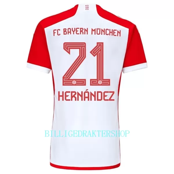 FC Bayern München Lucas Hernandez 21 Hjemmetrøye 2023/2024