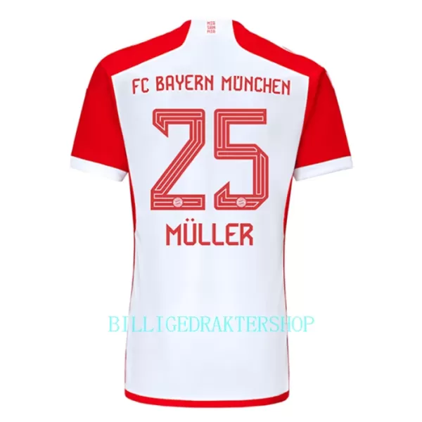 FC Bayern München Thomas Müller 25 Hjemmetrøye 2023/2024