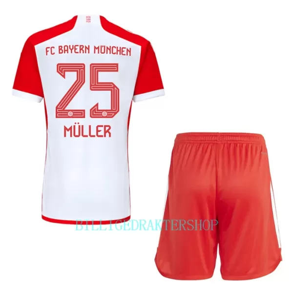 FC Bayern München Thomas Müller 25 Hjemmetrøye Barn 2023/2024