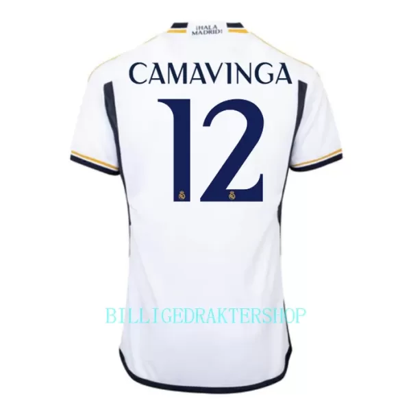 Real Madrid Eduardo Camavinga 12 Hjemmetrøye 2023/2024