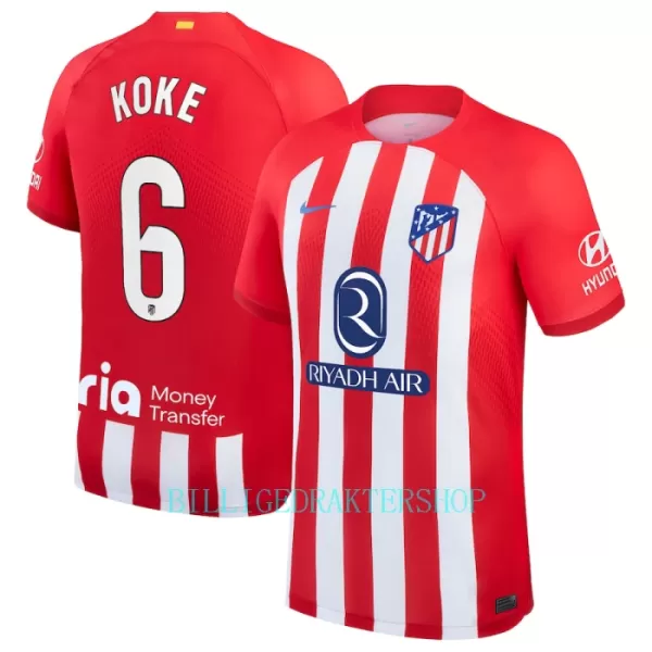 Atlético Madrid Koke 6 Hjemmetrøye 2023/2024