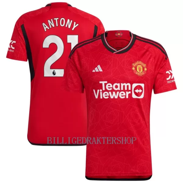 Manchester United Antony Santos 21 Hjemmetrøye 2023/2024