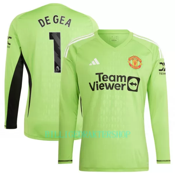 Manchester United De Gea 1 Målvakt Hjemmetrøye 2023/2024 Langermet