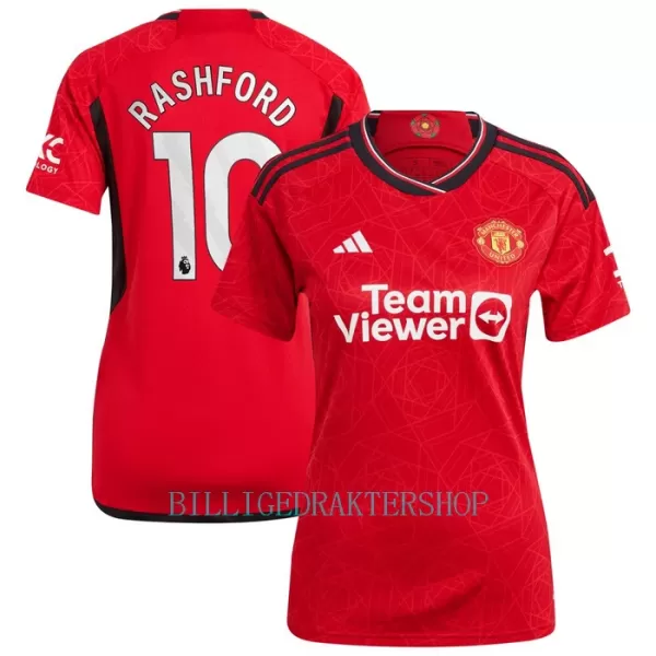 Manchester United Marcus Rashford 10 Hjemmetrøye Dame 2023/2024